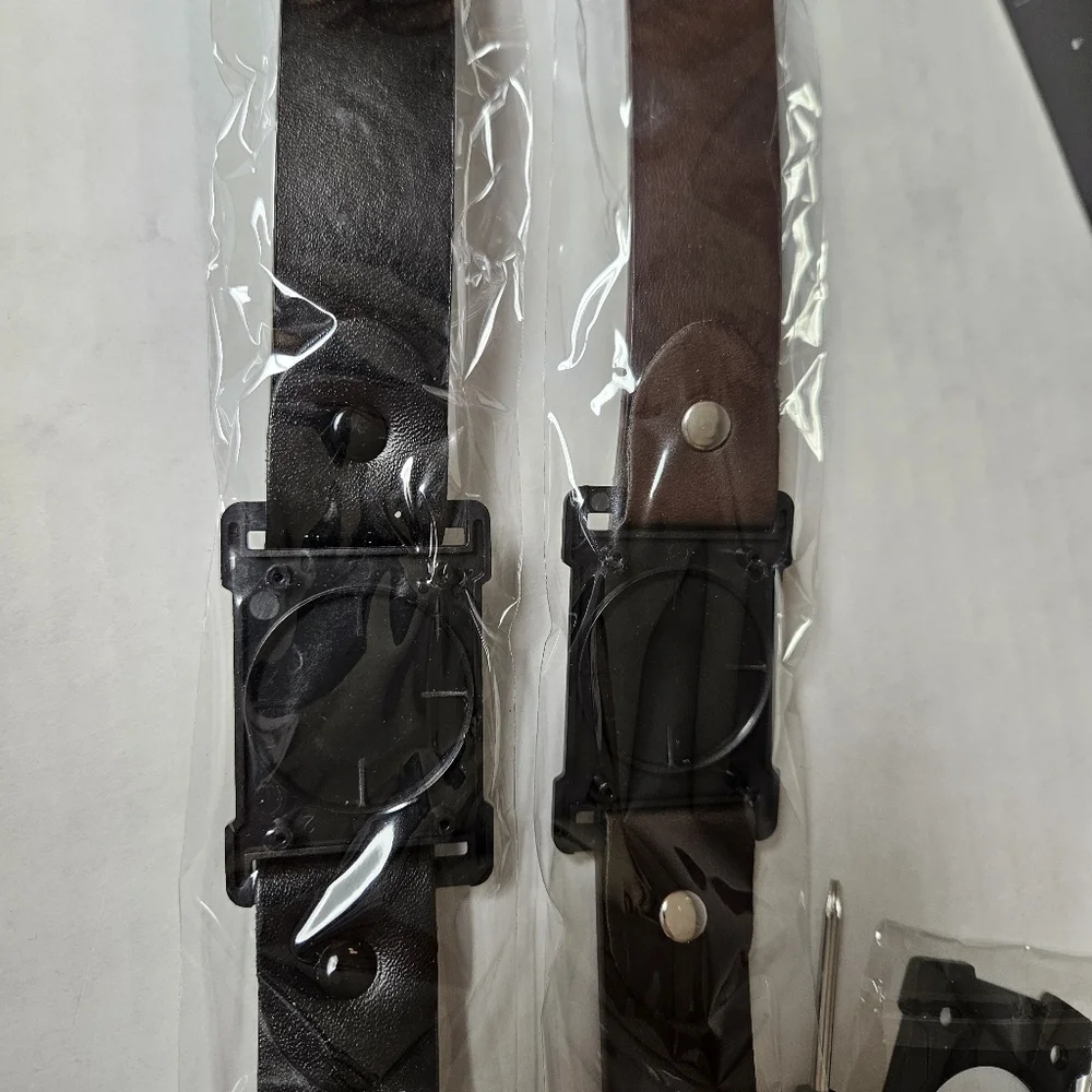 Air Tag Dog Collars Black &‎ Brown